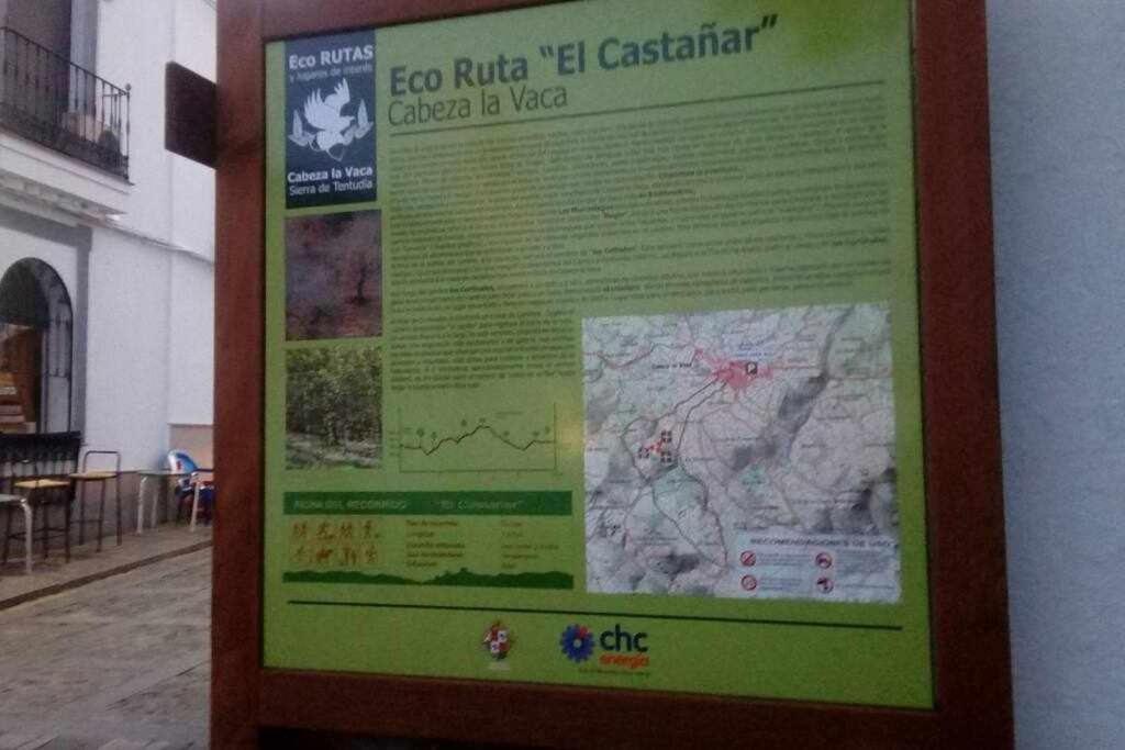 Casa Rural Con Jacuzzi, Sauna, Barbacoa Y Barra Cabeza la Vaca المظهر الخارجي الصورة